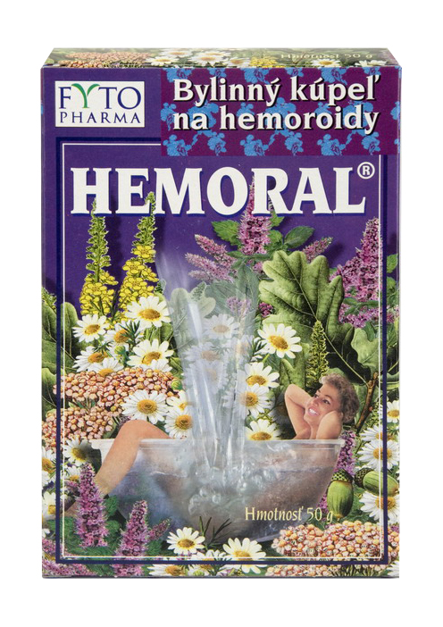 FYTOPHARMA HEMORAL® - byl. kúpeľ na hemoroidy 50 g. FYTOPHARMA HEMORAL® - byl. kúpeľ na hemoroidy 50 g.